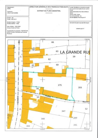 Immeuble a vendre Crécy-sur-Serre 02270 Aisne 197 m2  151580 euros