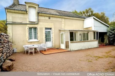 Maison a vendre Avoine 37420 Indre-et-Loire 90 m2 4 pièces 108000 euros