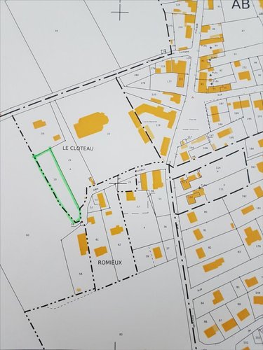 Terrain a batir a vendre Villaines-sous-Malicorne 72270 Sarthe 1480 m2  20000 euros