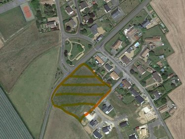 Terrain a batir a vendre Villaines-sous-Malicorne 72270 Sarthe 600 m2  26230 euros