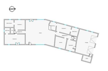 Maison a vendre Nouan-le-Fuzelier 41600 Loir-et-Cher 167 m2 6 pièces 275600 euros