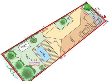 Terrain a batir a vendre Le Bouscat 33110 Gironde 463 m2  229000 euros