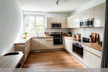 Appartement a vendre Lannion 22300 Côtes-d'Armor 66 m2 3 pièces 111675 euros