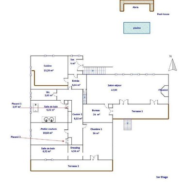 Maison a vendre Aix-en-Provence 13090 Bouches-du-Rhône 241 m2 7 pièces 1390000 euros