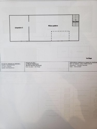 Maison a vendre Saint-Martin-de-Lamps 36110 Indre 71 m2 4 pièces 116600 euros