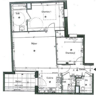 Location appartement Pacé 35740 Ille-et-Vilaine 65 m2 3 pièces 793 euros
