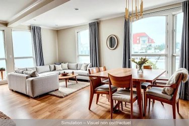 Appartement a vendre Neufchâtel-Hardelot 62152 Pas-de-Calais 73 m2 3 pièces 310372 euros