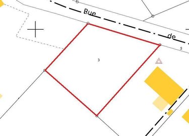 Terrain a batir a vendre Saint-Hilaire-sur-Yerre 28220 Eure-et-Loir 909 m2  12500 euros