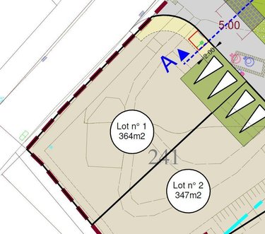 Terrain a batir a vendre Saint-Erblon 35230 Ille-et-Vilaine 473 m2  115890 euros