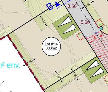 Terrain a batir a vendre Saint-Erblon 35230 Ille-et-Vilaine 473 m2  115890 euros