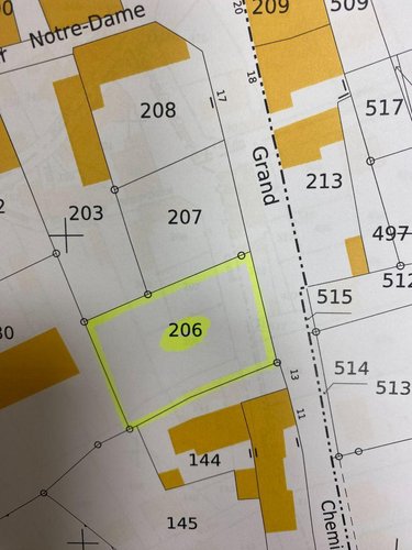 Terrain a batir a vendre Buzançais 36500 Indre 446 m2  11200 euros