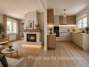 Maison a vendre Chauny 02300 Aisne 73 m2 7 pièces 107000 euros