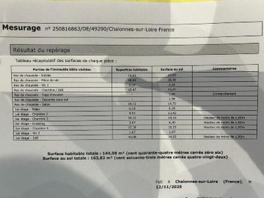 Maison a vendre Chalonnes-sur-Loire 49290 Maine-et-Loire 144 m2 5 pièces 296520 euros