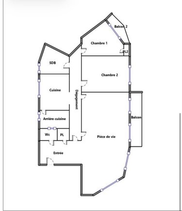 Appartement a vendre Brest 29200 Finistère 96 m2 5 pièces 219100 euros