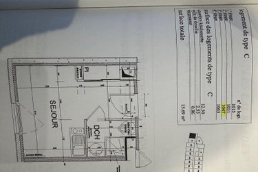 Appartement a vendre Rouen 76000 Seine-Maritime 16 m2 1 pièce 49000 euros