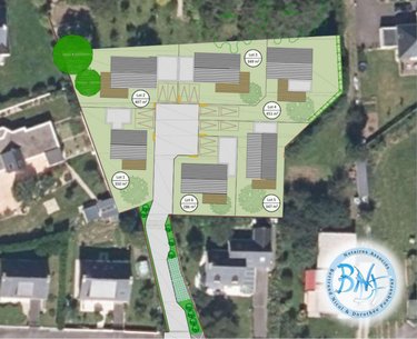 Terrain a batir a vendre Plouay 56240 Morbihan 350 m2  92000 euros