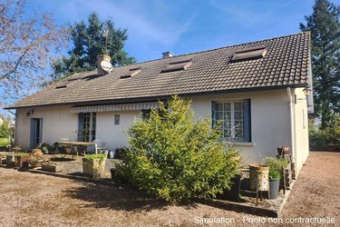 Maison a vendre Saint-Denis-de-Palin 18130 Cher 155 m2 5 pièces 180140 euros