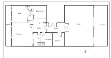 Appartement a vendre Marseille 8e Arrondissement 13008 Bouches-du-Rhône 70 m2 2 pièces 275000 euros