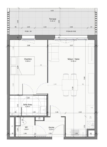 Appartement a vendre Gravelines 59820 Nord 45 m2 2 pièces 180000 euros