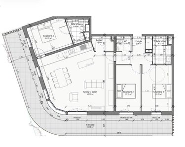 Appartement a vendre Gravelines 59820 Nord 97 m2 4 pièces 432000 euros