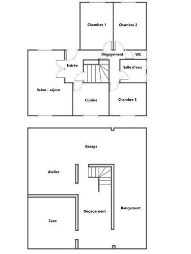 Maison a vendre La Bazoge 72650 Sarthe 75 m2  189000 euros