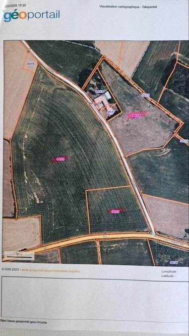 Bien agricole a vendre Souligné-Flacé 72210 Sarthe  43000 euros