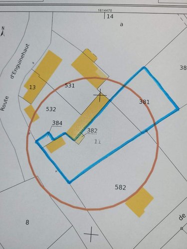 Terrains de loisirs bois etangs a vendre Beussent 62170 Pas-de-Calais 1361 m2  33900 euros
