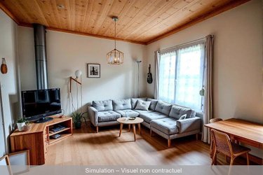 Maison a vendre Trébrivan 22340 Côtes-d'Armor 41 m2 2 pièces 58300 euros