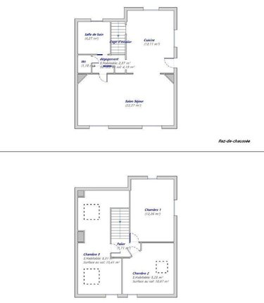 Maison a vendre La Suze-sur-Sarthe 72210 Sarthe 68 m2  147000 euros