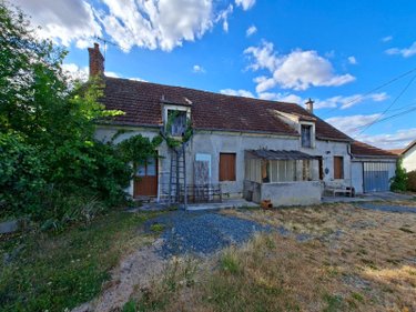 Maison a vendre Saint-Pierre-les-Bois 18170 Cher 91 m2 6 pièces 33000 euros