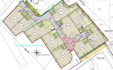 Terrain a batir a vendre Saint-Erblon 35230 Ille-et-Vilaine 473 m2  105600 euros