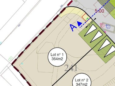 Terrain a batir a vendre Saint-Erblon 35230 Ille-et-Vilaine 473 m2  105600 euros