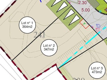 Terrain a batir a vendre Saint-Erblon 35230 Ille-et-Vilaine 473 m2  105600 euros