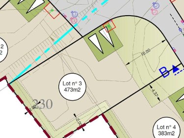 Terrain a batir a vendre Saint-Erblon 35230 Ille-et-Vilaine 473 m2  105600 euros