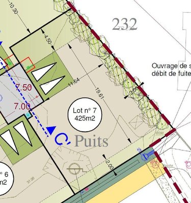 Terrain a batir a vendre Saint-Erblon 35230 Ille-et-Vilaine 473 m2  105600 euros