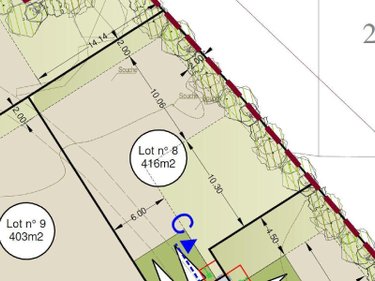 Terrain a batir a vendre Saint-Erblon 35230 Ille-et-Vilaine 473 m2  105600 euros