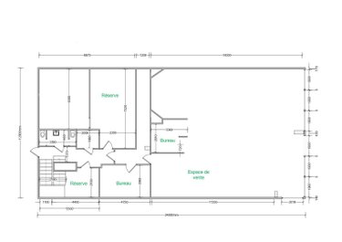 Fonds et murs commerciaux a vendre Reims 51100 Marne 290 m2  65600 euros