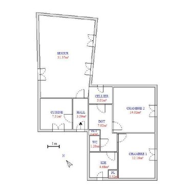 Maison a vendre Marseille 16e Arrondissement 13016 Bouches-du-Rhône 85 m2 3 pièces 310000 euros