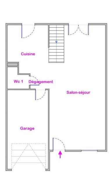 Maison a vendre Arnage 72230 Sarthe 84 m2  173250 euros