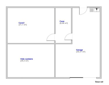 Maison a vendre Le Mans 72000 Sarthe 75 m2  157500 euros