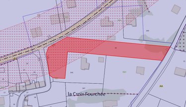 Terrain a batir a vendre Les Fougerêts 56200 Morbihan 3150 m2  32400 euros