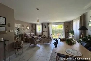 Location maison Franqueville-Saint-Pierre 76520 Seine-Maritime 94 m2 4 pièces 1250 euros