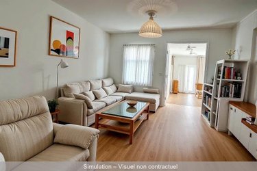 Maison a vendre Bruay-sur-l'Escaut 59860 Nord 90 m2 4 pièces 124800 euros