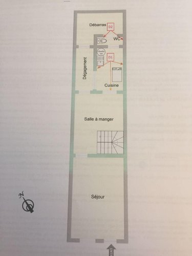 Maison a vendre Châtillon-sur-Indre 36700 Indre 77 m2 6 pièces 30800 euros