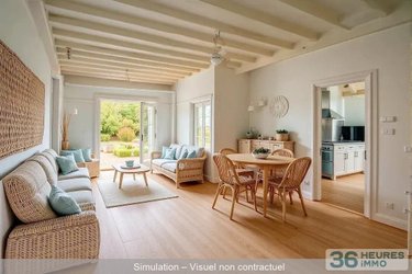 Maison a vendre La Baule-Escoublac 44500 Loire-Atlantique 137 m2 3 pièces 409000 euros