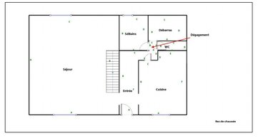 Maison a vendre Moulins-sur-Céphons 36110 Indre 106 m2 6 pièces 78475 euros