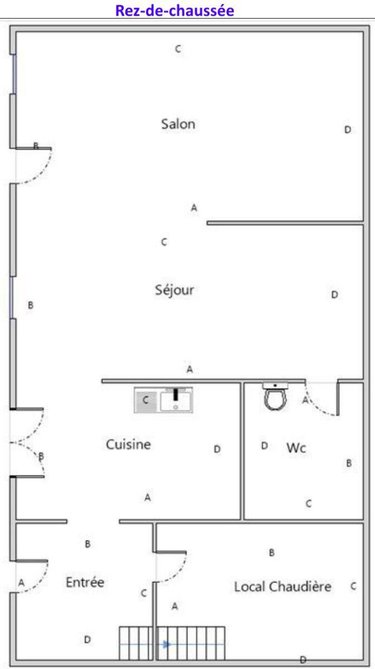 Maison a vendre Cures 72240 Sarthe 109 m2 5 pièces 197700 euros