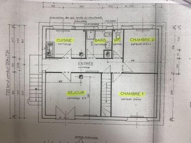 Maison a vendre Buzançais 36500 Indre 55 m2 3 pièces 101900 euros