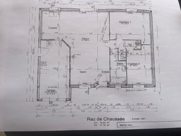 Maison a vendre Pruillé-l'Éguillé 72150 Sarthe 110 m2 4 pièces 189000 euros