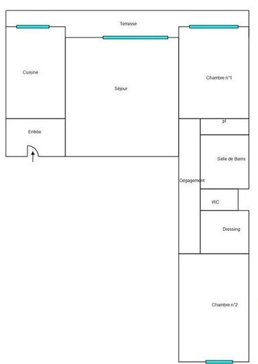 Appartement a vendre Marseille 6e Arrondissement 13006 Bouches-du-Rhône 77 m2 3 pièces 210000 euros